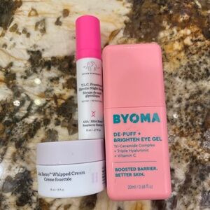 Drunk elephant and byoma skincare bundle!!